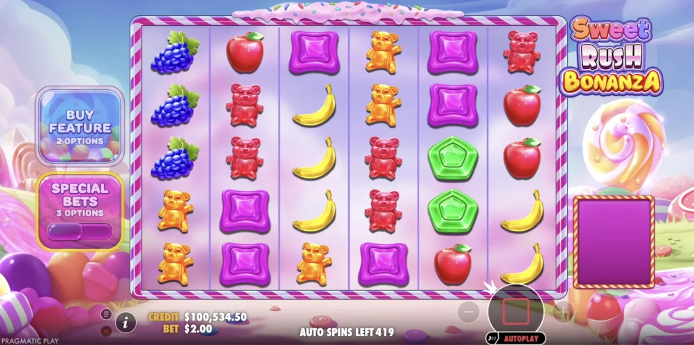 Sweet Rush Bonanza Slot